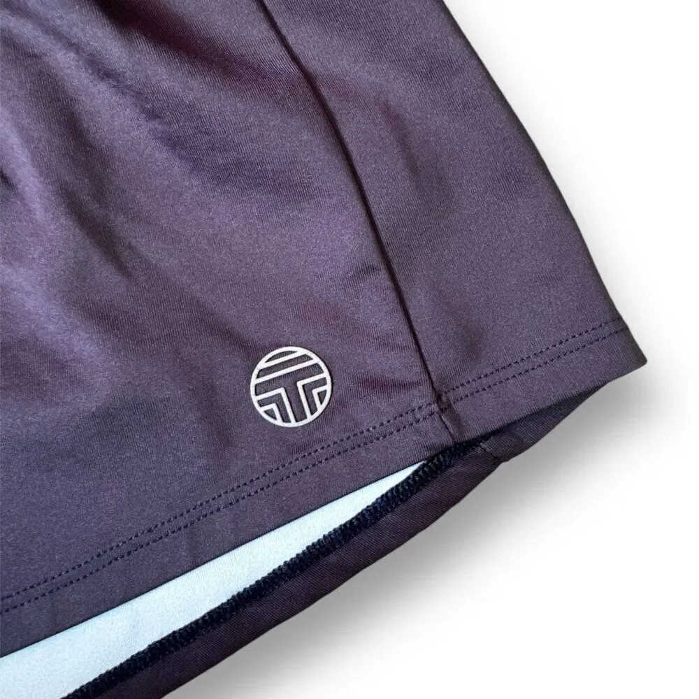 Tory Burch Shorts Dark Blue Tory Sport Size Medium - Picture 2 of 8